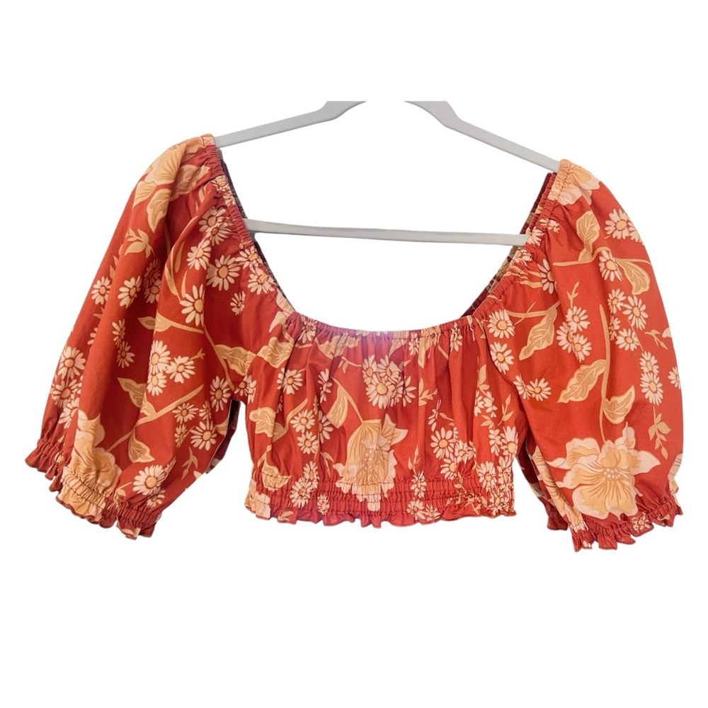 SET Spell Sloan Skirt & Crop Top Set In Ochre - Picture 8 of 16